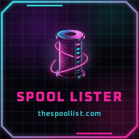 Spool Lister mini badge 1.5 in