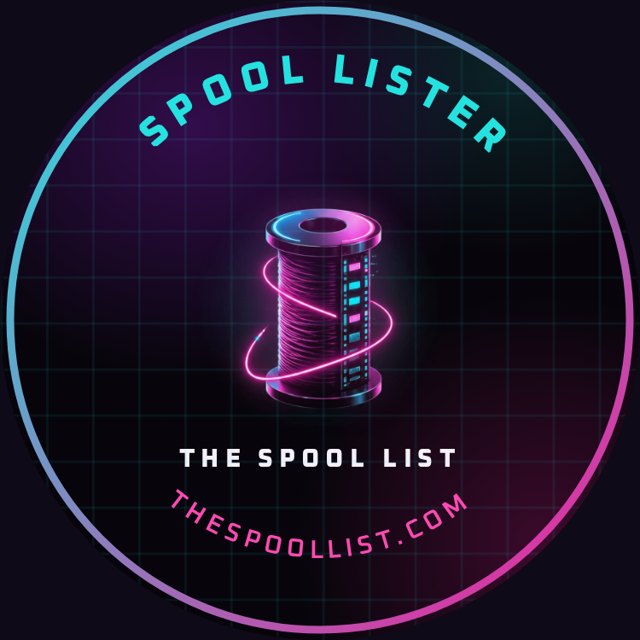 Spool Lister round sticker 2.5 in